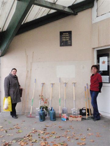 gallerie la remise des outils de jardin à Plaisire